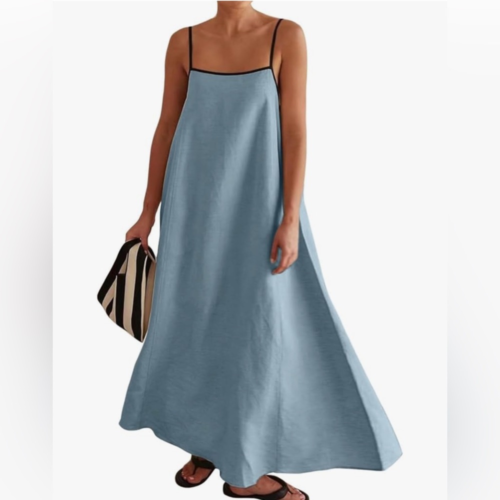 NWT Maxi Dress/swim cover up